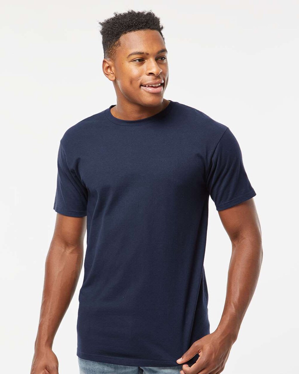 Tultex® Heavyweight Jersey Pocket Crewneck Short Sleeve T-Shirt